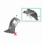 Carenaj Protectie Interioara pentru Aripa Fata Dreapta BMW Seria 3 E90 E91 (2004-2011) Sedan Touring - imagine 2