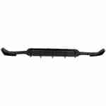 Difuzor Bara Spate Evacuare Dubla BMW Seria 4 F32 F33 F36 (2013-2019) Negru - imagine 3