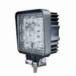 Proiector LED Auto Offroad 27W/12V-24V, 1980 Lumeni, Patrat, Spot Beam 30 Grade - imagine 2