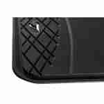 Covorase spate din cauciuc originale pentru BMW 7 Series G12 2015-up 2 bucati Negru - imagine 2